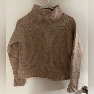 Vince Funnel Neck Wool Blend Sweater
